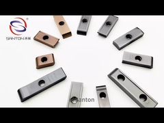 K15 Insertores WC de grano fino Mecanizado de hierro fundido enfriado 91.5HRA Insertores de fresado de carburo