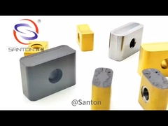 El rompechips de acero fundido y forjado inserta el carburo de tungsteno 90.4 HRA ISO14001