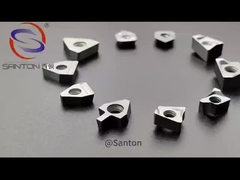 Torsión áspera fresado de alimentación alta inserciones 90.4 HRA Procesamiento de agujeros profundos