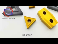 Insertores de exfoliación con revestimiento CNC K05 para hacer agujeros de carburo sólido