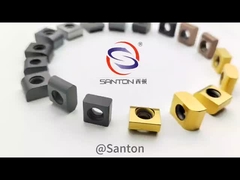 Buena dureza roja K25 fresado del cigüeñal inserciones de carburo cementado 92HRA