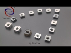 Resistencia al pozo y inserciones de carburo CNC de alto rendimiento con recubrimiento para acero o acero inoxidable