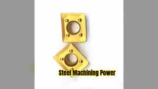 Insertos de carburo con revestimiento CrTiAIN para acero