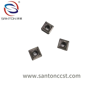 comprar 89.5HRA dureza Insertos de carburo CNC de Santon para aplicaciones de acero inoxidable online manufacture