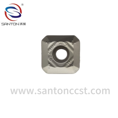 Tecnología de acabado de la superficie de la tierra de precisión y revestimiento de plata para inserciones revolucionarias de carburo CNC