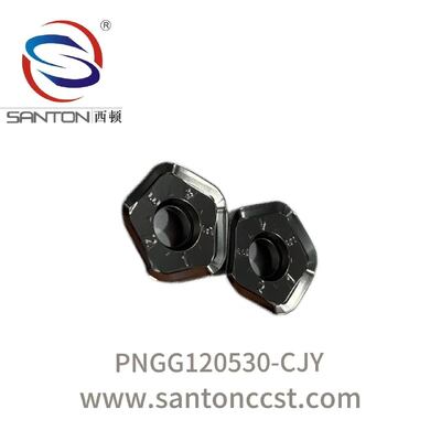 comprar Insertos de fresado de alto avance con dureza 90.5 HRA y grado P30 para el procesamiento de acero inoxidable online manufacture