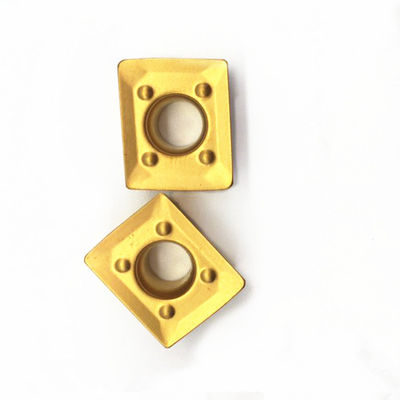 comprar CrTiAIN recubrimiento cortador de fresado de carburo inserciones herramienta de corte de carburo de tungsteno para el aluminio online manufacture