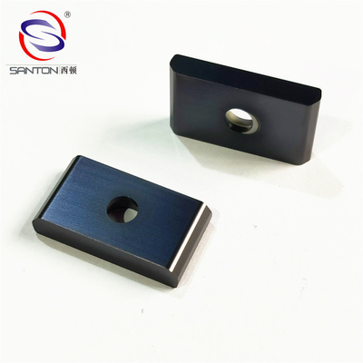 comprar El CVD de oro resistente de acabado de la vibración de los partes movibles del carburo del ANSI que molía C5 cubrió los partes movibles online manufacture