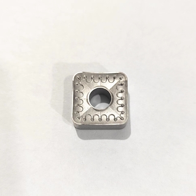 Herramienta de torneado externa inserciones de carburo de tungsteno resistencia al desgaste para el mecanizado