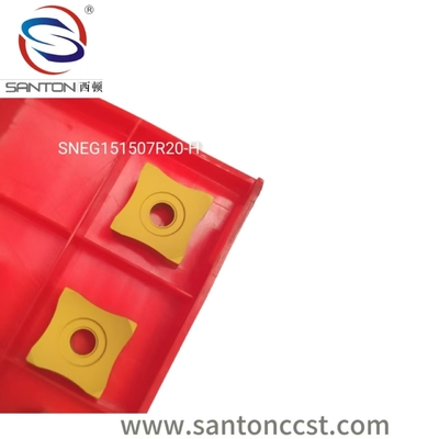 Insertores de carburo cementado de revestimiento CVD/PVD de alto rendimiento SNEG151507 para necesidades profesionales de metalurgia