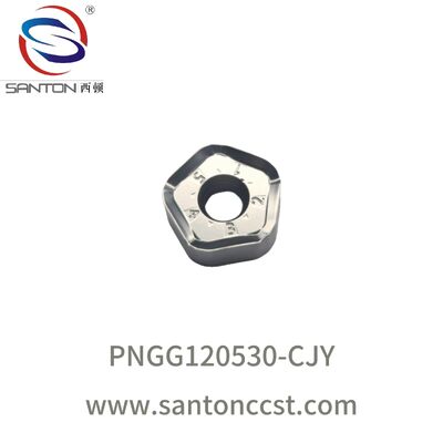 91.5 HRA ISO Estándar de Alto Impacto Insertos de Fresado de Alta Alimentación para Torneado y Fresado en Desbaste